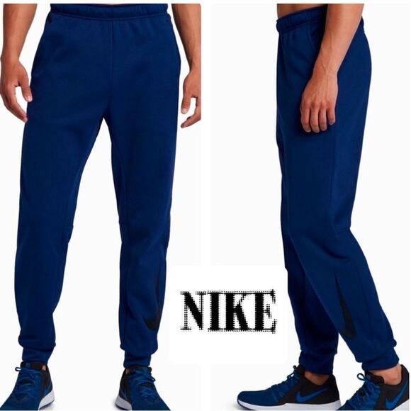 NIKE Men’sTHERMA Tapered SLIM-FIT TRAINING Pants XL - Picture 1 of 9